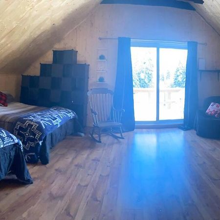 Le Jazz- Chalet Rustique/Chic Avec Spa Notre-Dame-Des-Bois Exterior foto