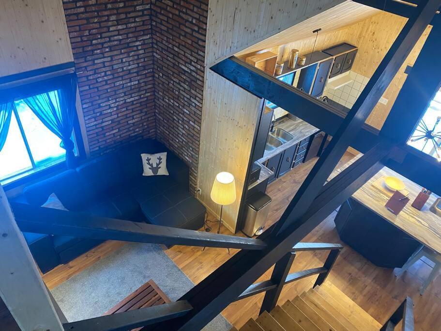 Le Jazz- Chalet Rustique/Chic Avec Spa Notre-Dame-Des-Bois Exterior foto